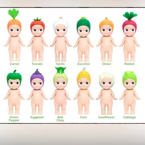 NWT in Opened Box Sonny Angel Vegetable Series Carrot 🥕 Authentic Blind Box - Picture 2 of 5